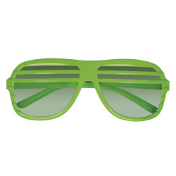 Neónové okuliare s mriežkou